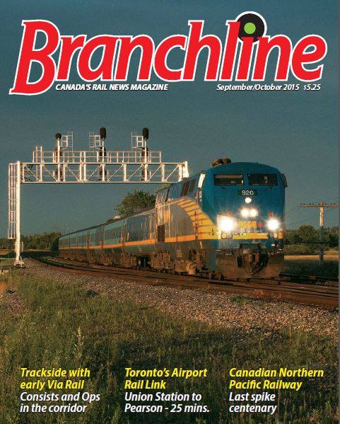 Picture of Branchline - Canada's Rail News magazine